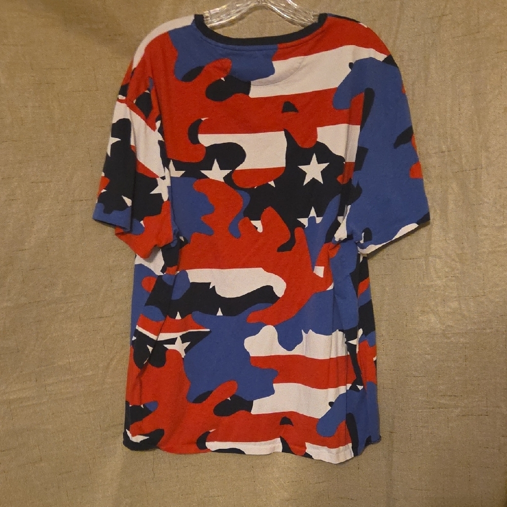 Polo by Ralph Lauren Classic Fit Tee - Red, White, Blue - Picture 2 of 6